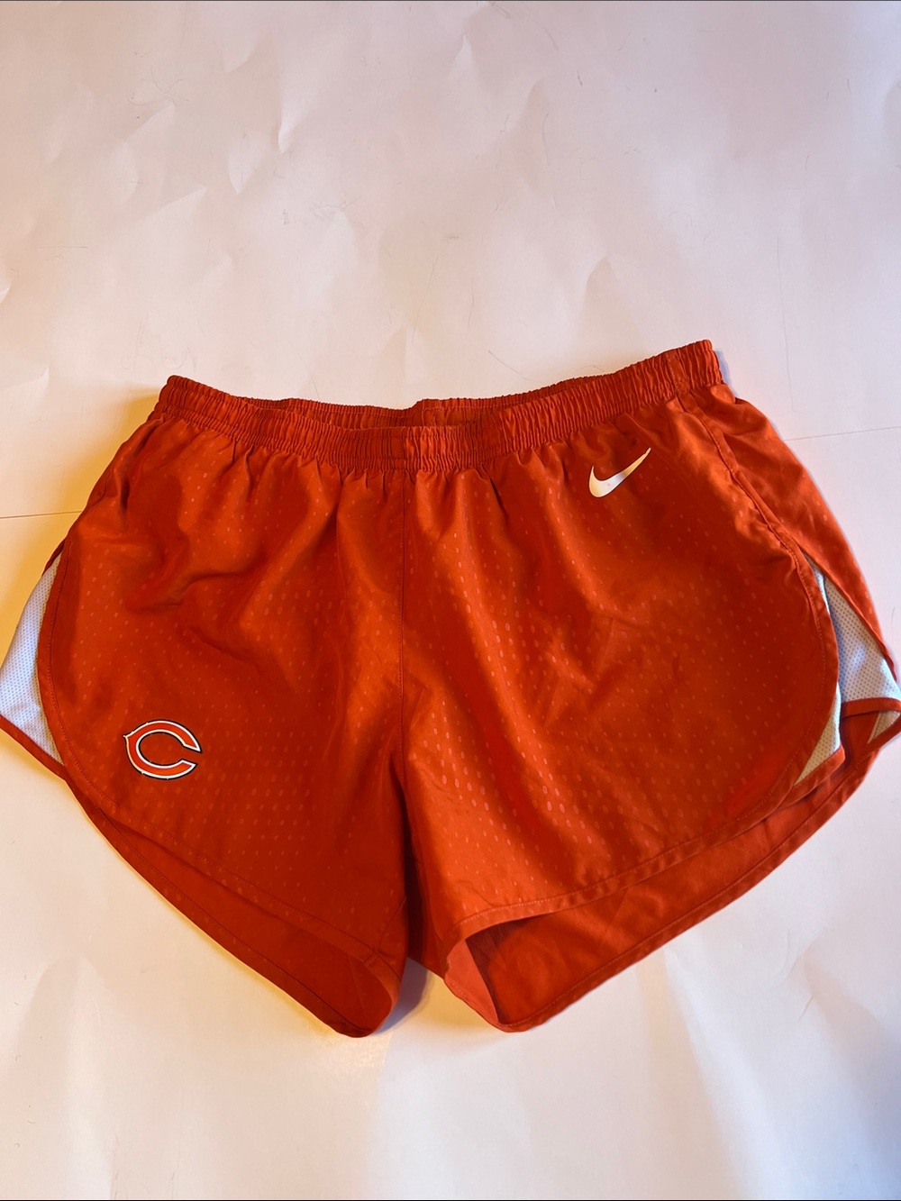 Nike Chicago Bears Athletic Running Shorts Size Medium Dri-FIT